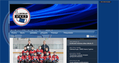 Desktop Screenshot of limingankiekko.net
