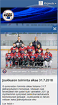 Mobile Screenshot of limingankiekko.net